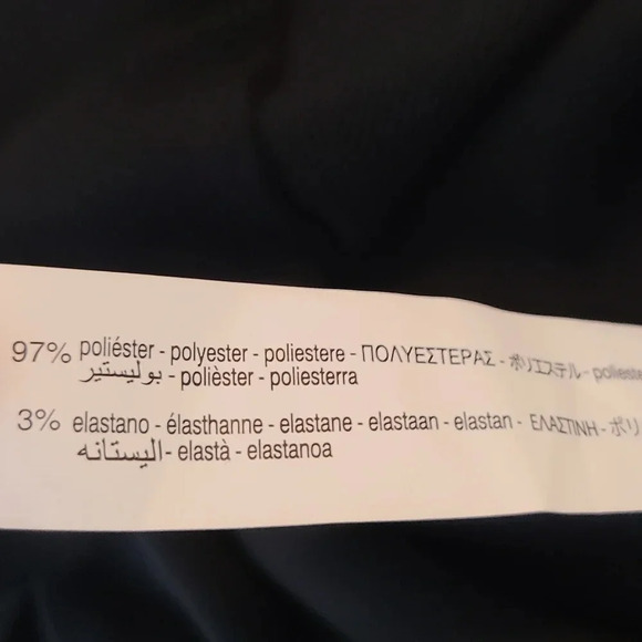 NWT Zara Chain & Tassel Print Black Dress M - Picture 6 of 6